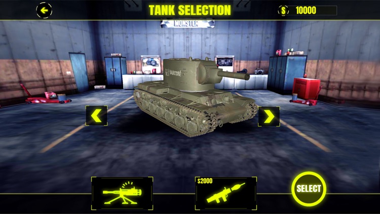 Futuristic Tank War Simulator 2018