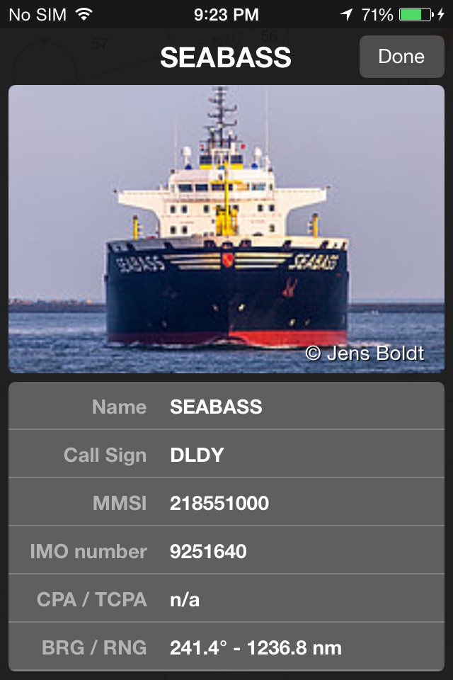 Wärtsilä iSailor screenshot 3