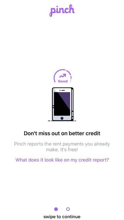 Pinch Rent - Build your Credit