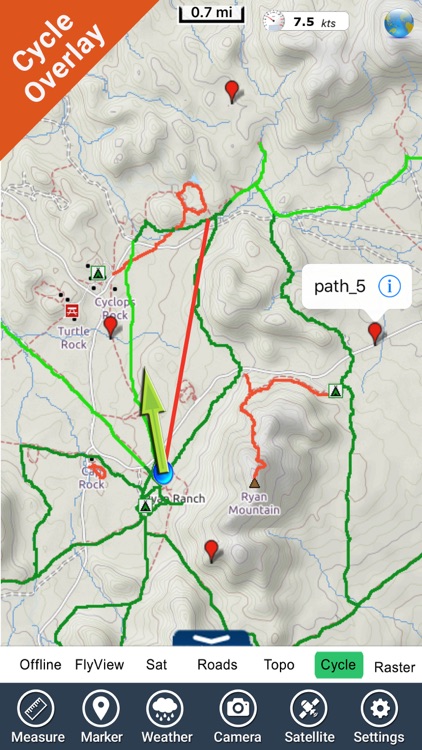 Joshua Tree National Park - GPS Map Navigator