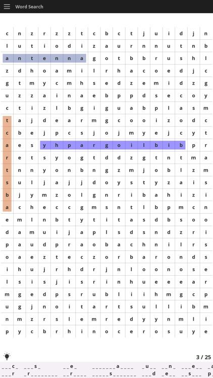 Word Search - Spectensys