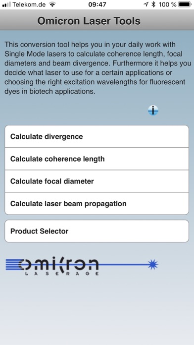 How to cancel & delete Omicron Laser Tools for iPhone from iphone & ipad 4