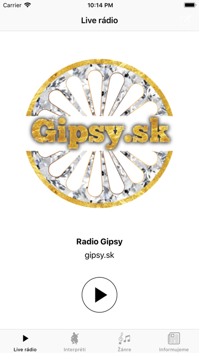 Gipsy.sk screenshot 2