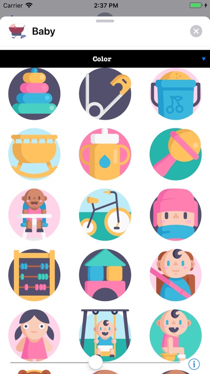 Infant Baby Stickers