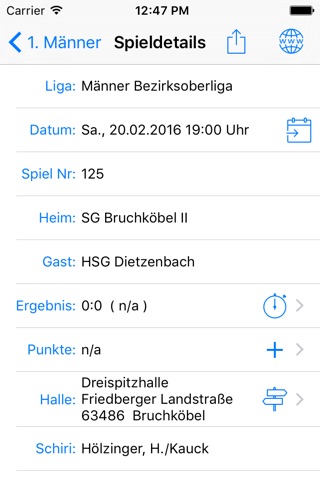 HSG Dietzenbach screenshot 3