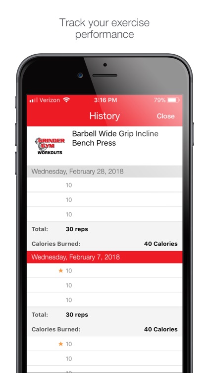 Grinder Gym Workouts screenshot-3