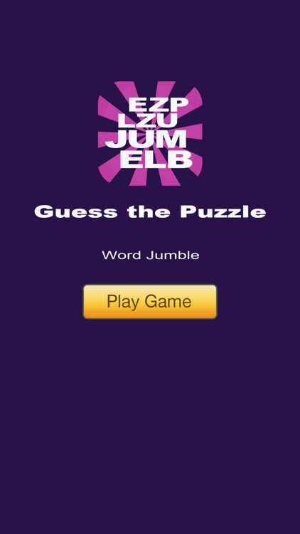 Guess the Puzzle - Word Jumble screenshot-4