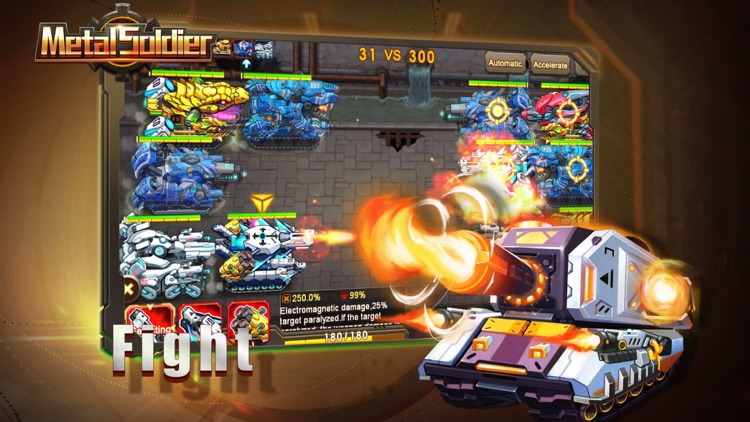 Metal Soldier:Tanks wars blitz screenshot-3