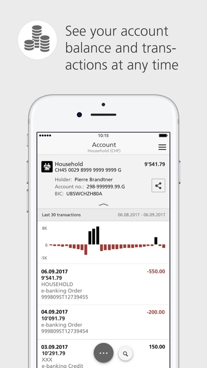 Banca móvil UBS