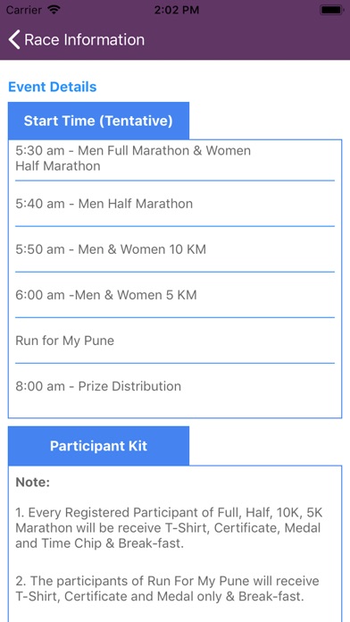 Pune International Marathon screenshot 2