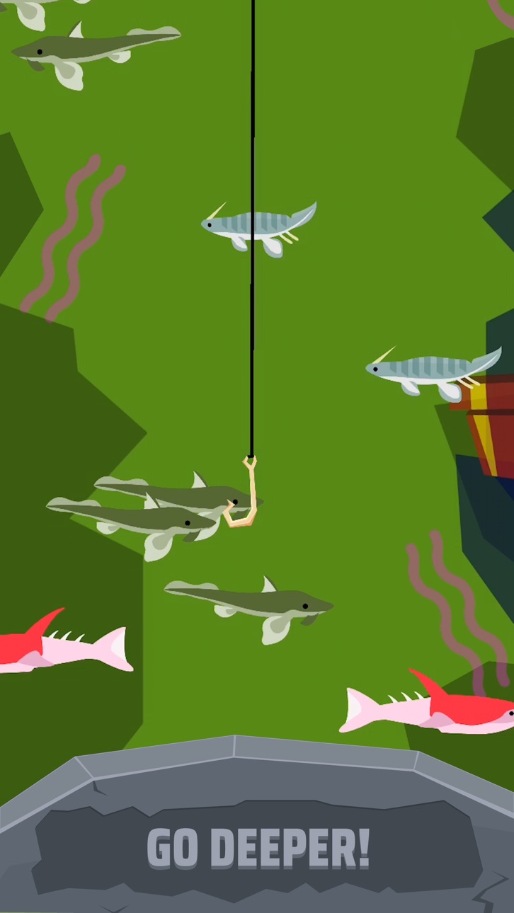 Go Fish: Jurassic Pond Hack screenshot 2 - iOS game interface