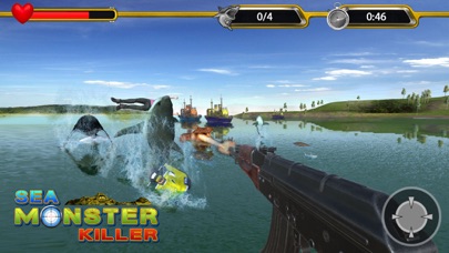 Sea Dragon Shooter 3D Pro screenshot 4