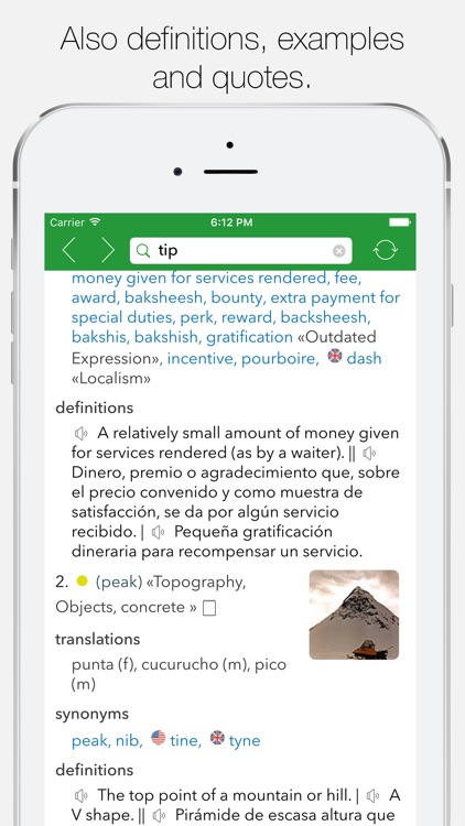 English Spanish Dictionary G.