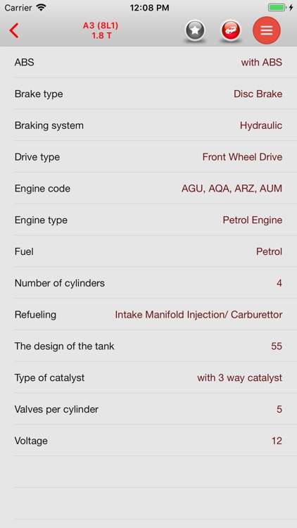 AutoParts Audi A3
