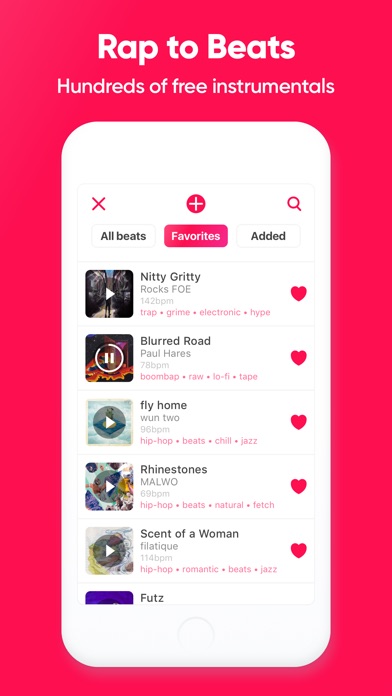 Rap over Beats. Freestyle app screenshot 3