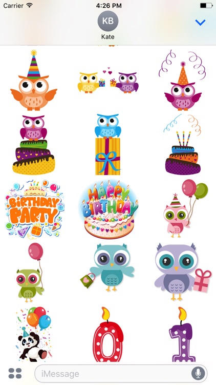 Happy Birthday's - Stickers Pack screenshot-3