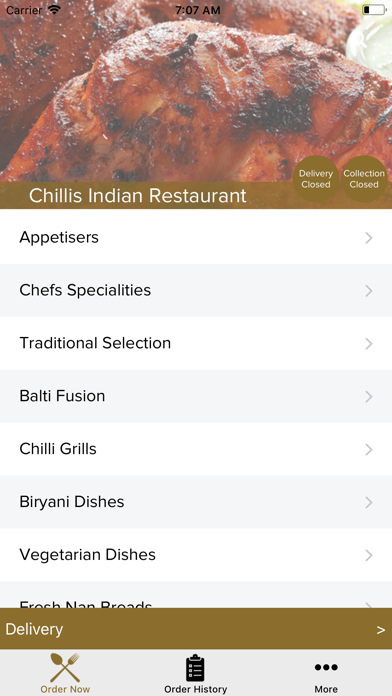 How to cancel & delete Chillis Indian Restaurant from iphone & ipad 2