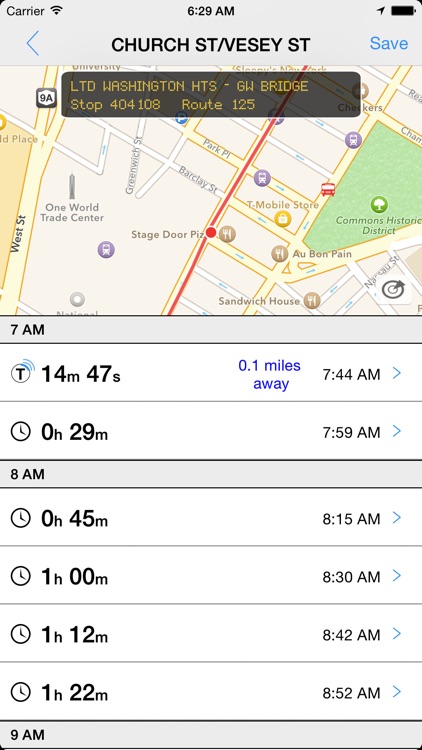 Transit Tracker - New York