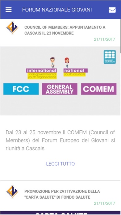 Forum Nazionale Giovani screenshot 3