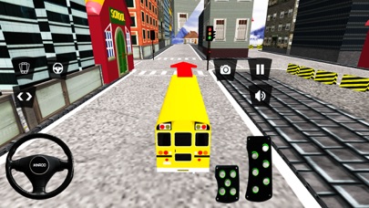 City School Bus Drive 3D screenshot 2