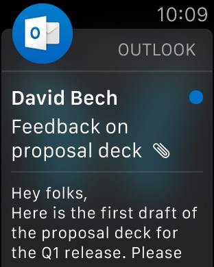 Microsoft Outlook Screenshot
