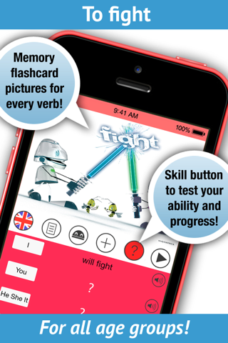 English verbs Pro - LearnBots. screenshot 3