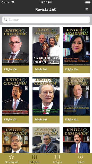 Revista Justiça & Cidadania screenshot 2