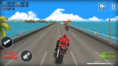 Crazy Motorbike Shooter 3D screenshot 4