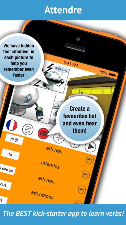 French Verbs Pro - LearnBots screenshot-4