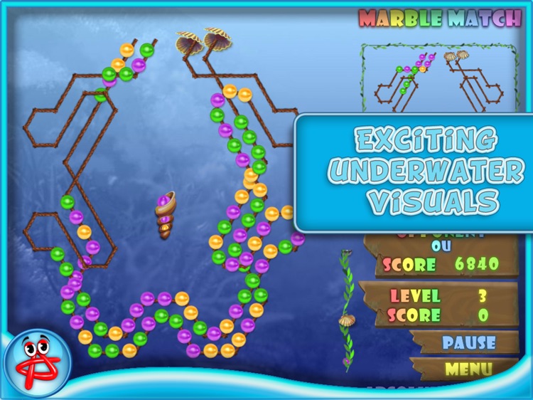 Marble Match: Under the Sea