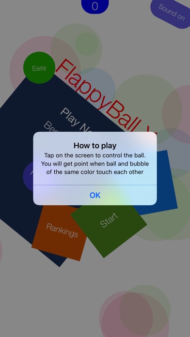 FlappyBall X screenshot 3