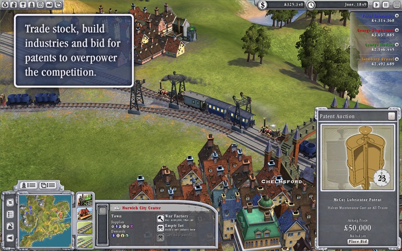 railroad tycoon 3 maps