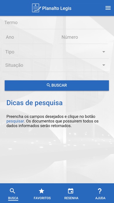 Planalto Legis screenshot 2