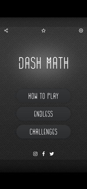 Dash Math