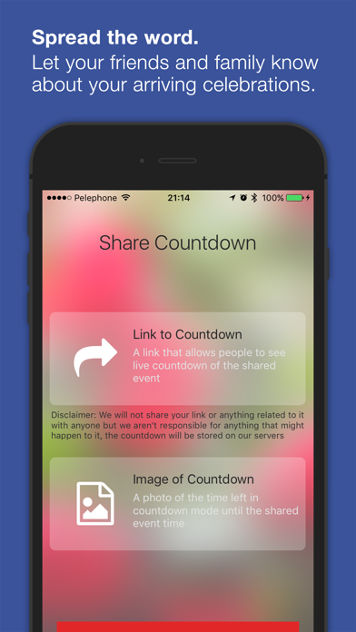 Countdown Timer: Count to Daysのスクリーンショット3 Countdown Timer: Count to Daysのスクリーンショット3