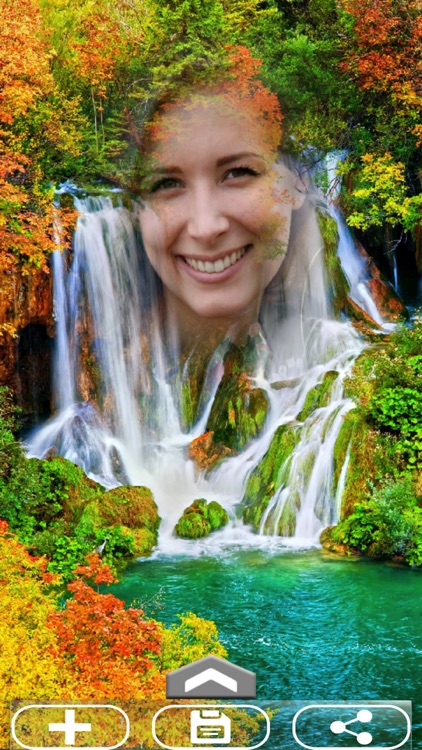 Waterfall Photo Frame HD