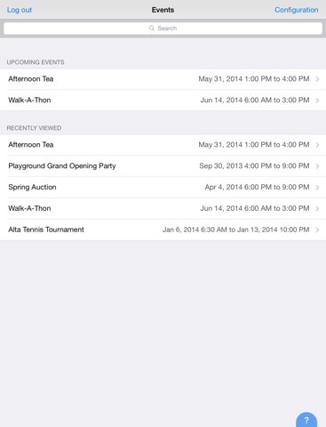 Mobile Event Management for RE screenshot 4