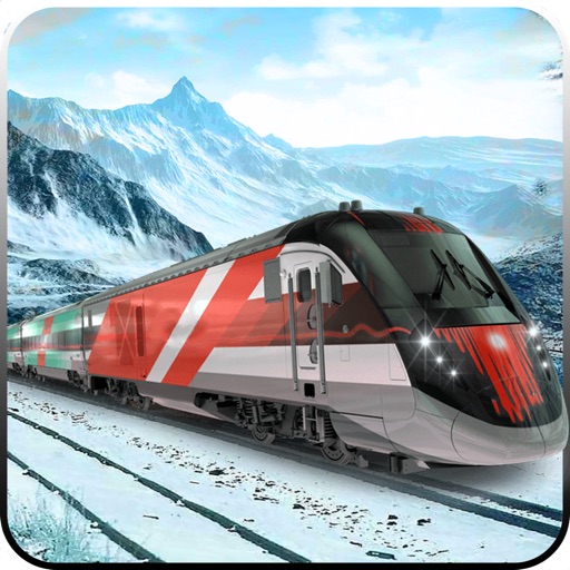 Snow Train Driving Sim icon