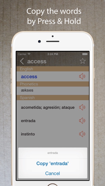 Spanish English Dictionary + + screenshot-3