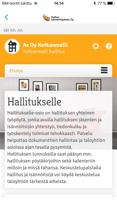 Talokansio screenshot 2