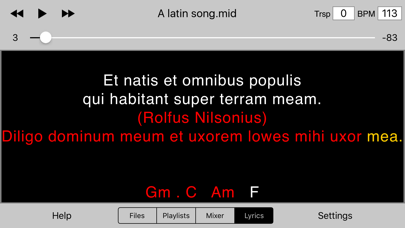 Sweet MIDI Player screenshot1