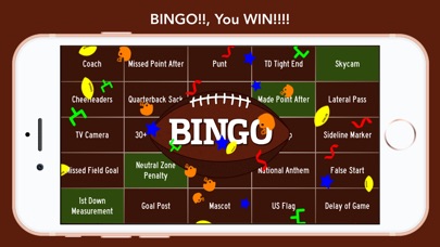 Football Bingo Game screenshot 3