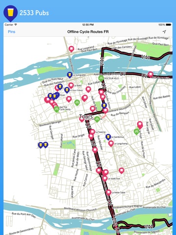 Offline Cycle Routes France screenshot 3