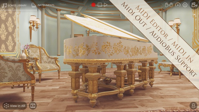 Piano 3D - Real ピアノ AR App Screenshot