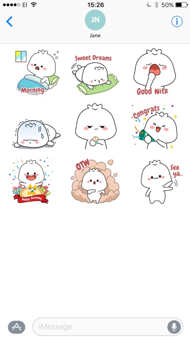 Chubby Xiao Long Bao Stickers screenshot 4