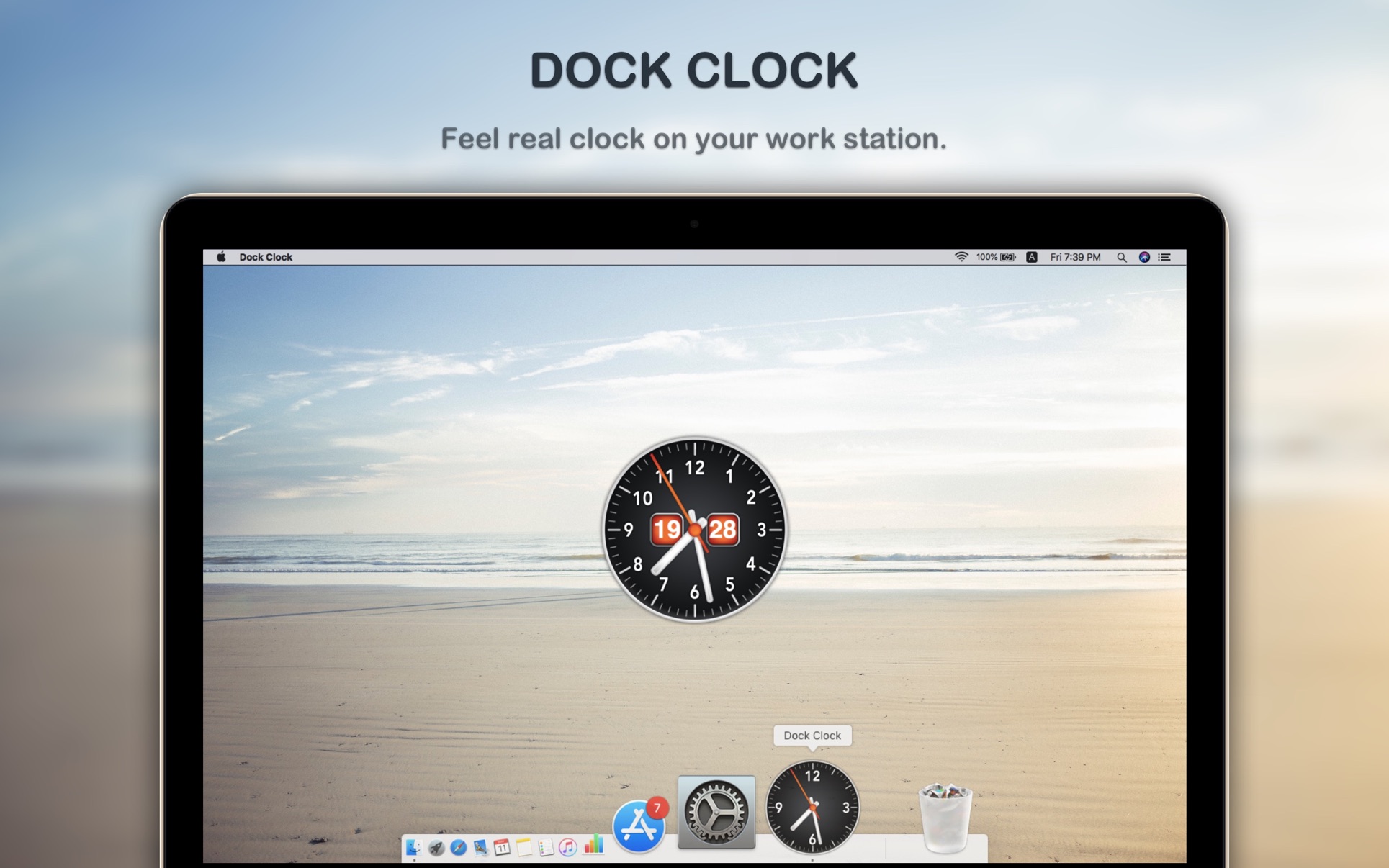 Dock Clock