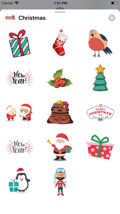 Christmas Stickers! Countdown