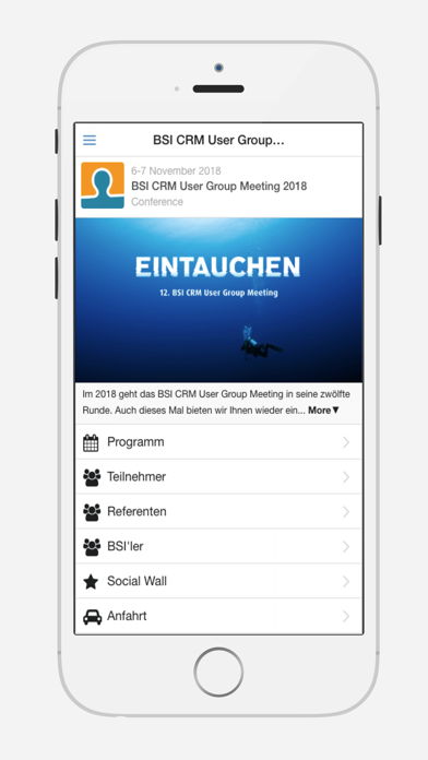 How to cancel & delete BSI CRM User Group Meeting from iphone & ipad 2