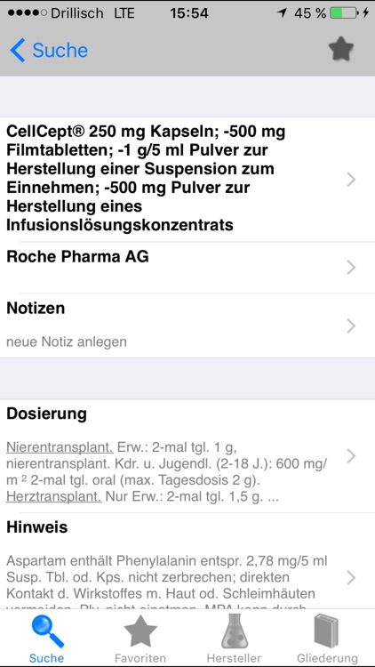 ROTE LISTE Medikamente