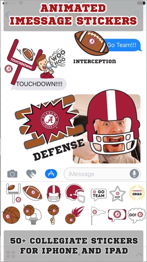 Crimson Tide Animated Emojis(圖1)-速報App